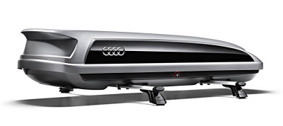 Багажник-бокс для перевозки лыж и грузов на крышу Audi Ski and luggage box (300 l)