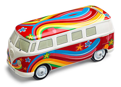 Копилка для мелочи в форме Volkswagen T1 Bulli Flower Moneybox