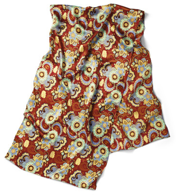Шелковый шарф Volkswagen Ladies Silk Scarf, Multi Colored