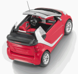 Модель Smart Fortwo Cabriolet, Scale 1:43, Red, артикул B66960171