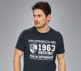 Футболка унисекс Porsche Unisex Fan T-Shirt, 1963 Original - Essential Collection, артикул WAP6620XS0G