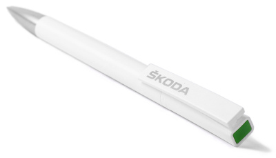 Шариковая ручка Skoda Ballpen UMA, White