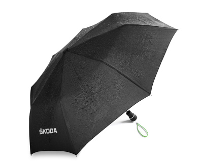 Cкладной зонт Skoda Compact Umbrella Black