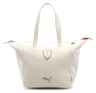 Сумка Ferrari LS Handbag Whisper White - Rosso Corsa
