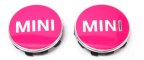 Набор из 4-х крышек на ступицу MINI Hub Caps Set, Pink