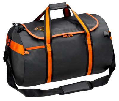 Спортивная сумка с наплечным ремнем Smart Sport Bag, Black-Orange