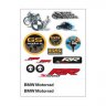 Комплект наклеек BMW Motorrad Style DoubleR Stickers Set