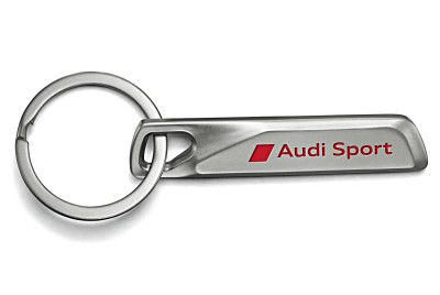 Брелок Audi Sport Key Ring Stainless Steel, Silver
