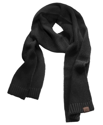 Мужской вязаный шарф Mercedes-Benz Men's Knitted Scarf, Black