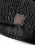 Мужская вязаная зимняя шапка Mercedes-Benz Men's Knitted Hat, Black, артикул B66952849