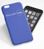 Чехол для iPhone 6 Mercedes me, Sky Blue Plastic Case, Soft Touch, артикул B66958090