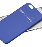 Чехол для iPhone 6 Mercedes me, Sky Blue Plastic Case, Soft Touch, артикул B66958090