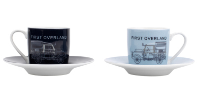 Набор из четырех чашек для эспрессо Land Rover Heritage Espresso, Set of 4