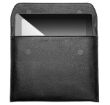 Кожаный чехол Land Rover Leather iPad Case, Black 2, артикул LRLUGNIP
