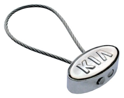 Металлический брелок Kia Metall Keyring, Silver