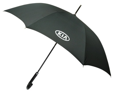 Полуавтоматический зонт-трость Kia Stick Umbrella Black