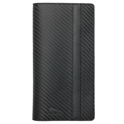 Кожаное портмоне Jaguar Leather Wallet - Black