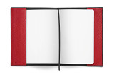 Блокнот Audi Leather Sleeve With Notebook, Audi Sport, black/red, артикул 3141500300