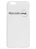 Чехол для iPhone 6 Mercedes me, White Plastic Case, Soft Touch