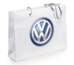 Бумажный подарочный пакет с ручками Volkswagen Logo Paper Bag White