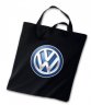 Хлопковая сумка с ручками Volkswagen Logo Cotton Bag, Black