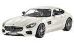 Модель Mercedes-AMG GT S, Designo Diamond White Bright, Scale 1:12