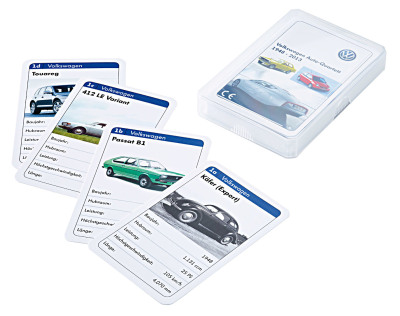 Набор карточек с автомобилями Volkswagen Model Cards Set