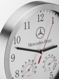 Настенные часы Mercedes Wall Clock Silver, артикул B67870476