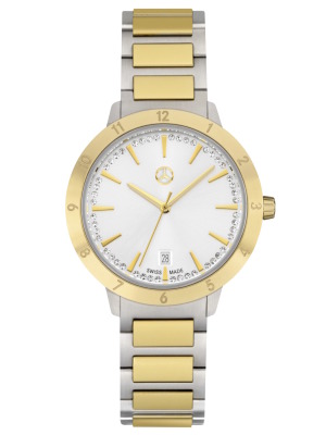 Женские наручные часы Mercedes-Benz Watch, Women, Classy Punk mark 2, Silver / Gold