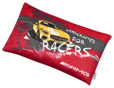 Подушка Mercedes AMG GT Cushion, Red / Yellow / Anthracite