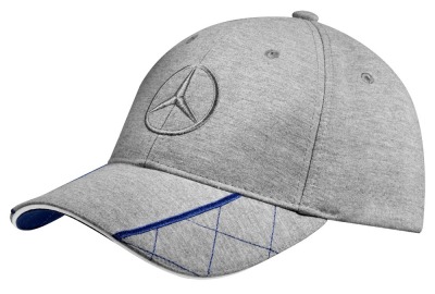 Мужская бейсболка Mercedes-Benz Men's Baseball Cap, Grey / Blue