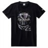 Мужская футболка Mercedes Men's T-Shirt, MAMGP Graphic, Lewis Hamilton Helmet, Black