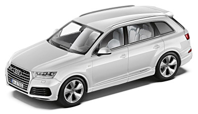 Модель автомобиля Audi Q7, Glacier White, Scale 1:43