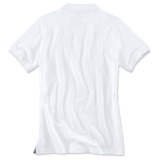 Мужская рубашка-поло BMW Classic Polo Shirt, Men, White, артикул 80142411077