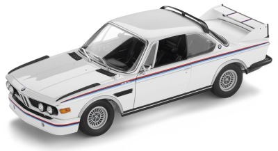 Коллекционная модель BMW 3.0 CSL, Heritage Collection, 1:18 scale, White Motorsport