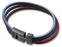 Кожаный браслет унисекс BMW M Bracelet, Unisex