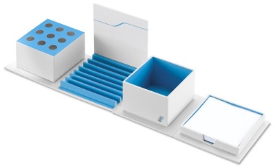 Органайзер для письменного стола BMW i Desktop Organiser, White / Blue