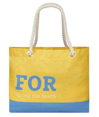 Пляжная сумка Smart Beach Bag, Yellow / Blue
