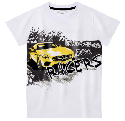 Детская футболка Mercedes AMG Children's T-shirt, White