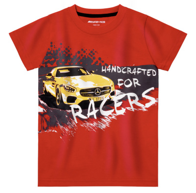 Детская футболка Mercedes AMG Children's T-shirt, Red