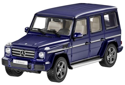 Модель Mercedes-Benz G-Class, W463, Model year 2015, Designo Mystic Blue