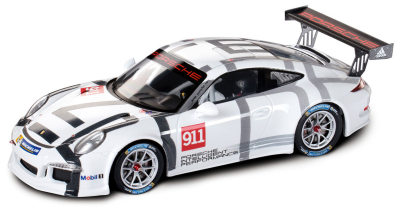 Модель автомобиля Porsche 911 GT3 Cup 2015, Scale 1:43, White
