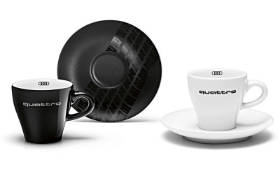 Набор чашек для эспрессо Audi Espresso Cups Set, quattro