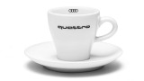 Набор чашек для эспрессо Audi Espresso Cups Set, quattro, артикул 3291502300