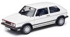 Модель автомобиля Volkswagen Golf I GTI (1983), White, Scale 1:18