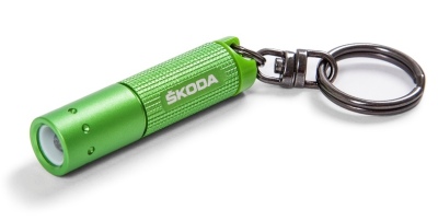 Брелок-фонарик Skoda Keyring - LED Lamp, Green