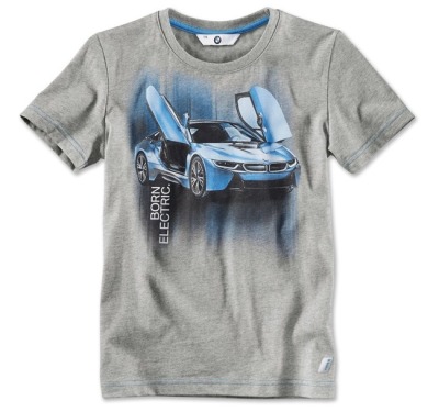 Детская футболка BMW i T-Shirt with i8 Print, Kids.