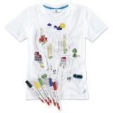Детская интерактивная футболка BMW i T-Shirt Interactive, Kids, артикул 80142411517