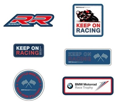 Комплект нашивок BMW Motorrad Sew-on Patch Set