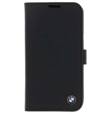 Кожаный чехол-книжка BMW для Samsung Galaxy S4 Signature Booktype Black